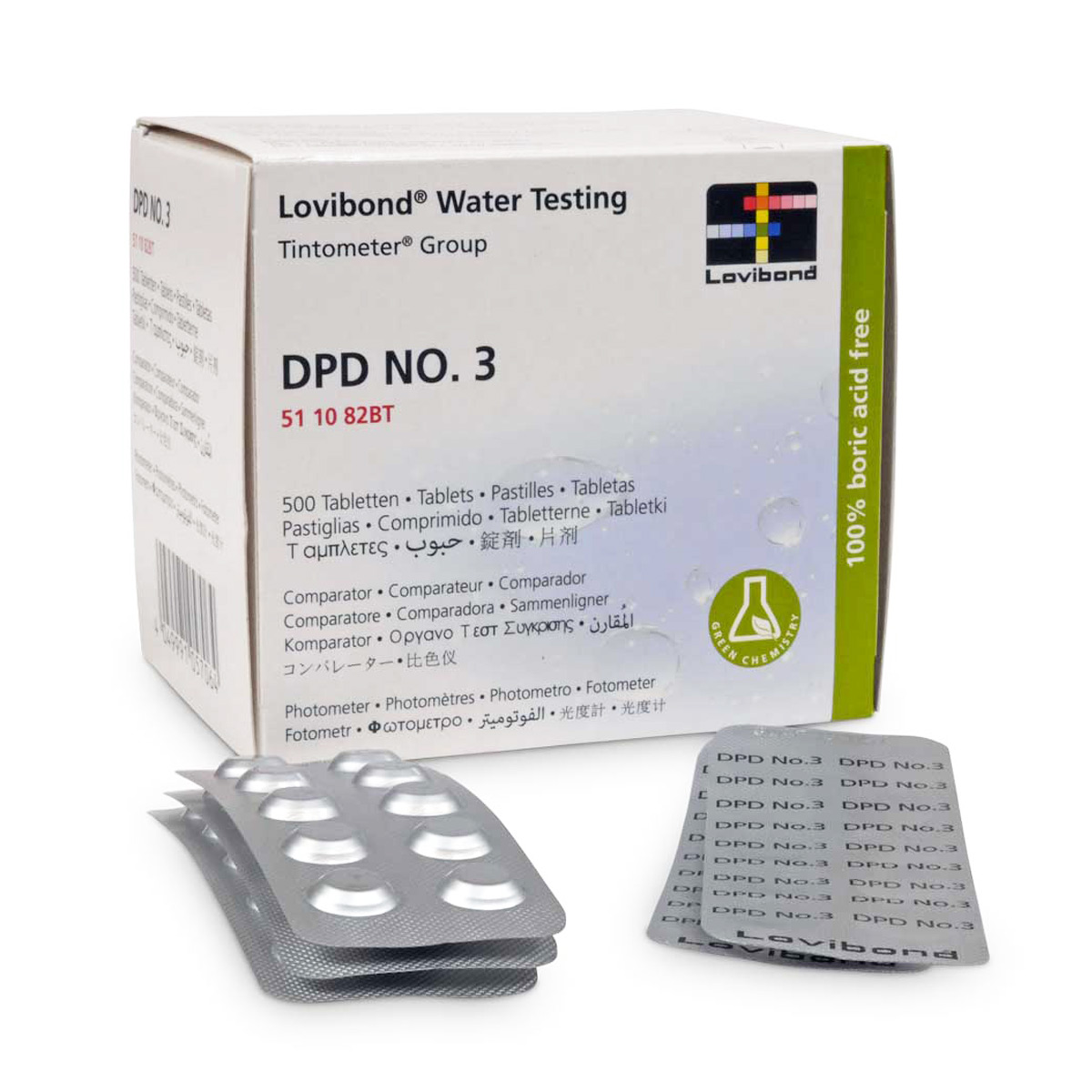 Таблетки DPD3 для ручного тестеру Lovibond