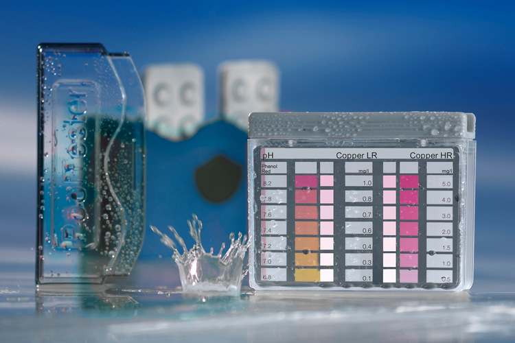 Тестер рН/мідь в коробці, Lovibond таблетований