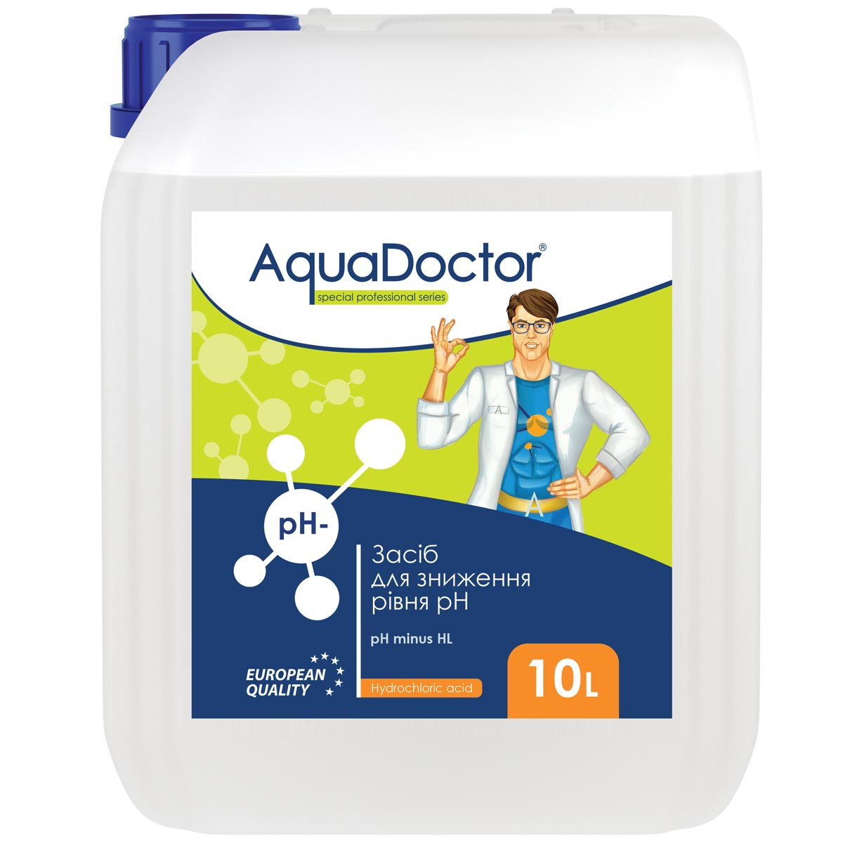 AquaDoctor pH Minus AquaDoctor (Соляна 14%) 10 л