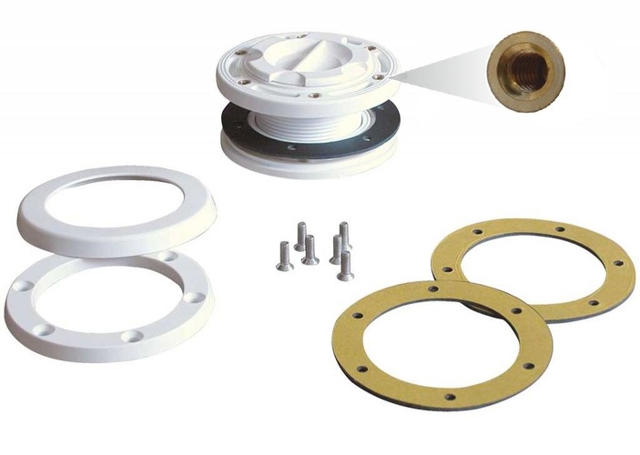 Форсунка пилососа PG з латунними вставками під лайнер