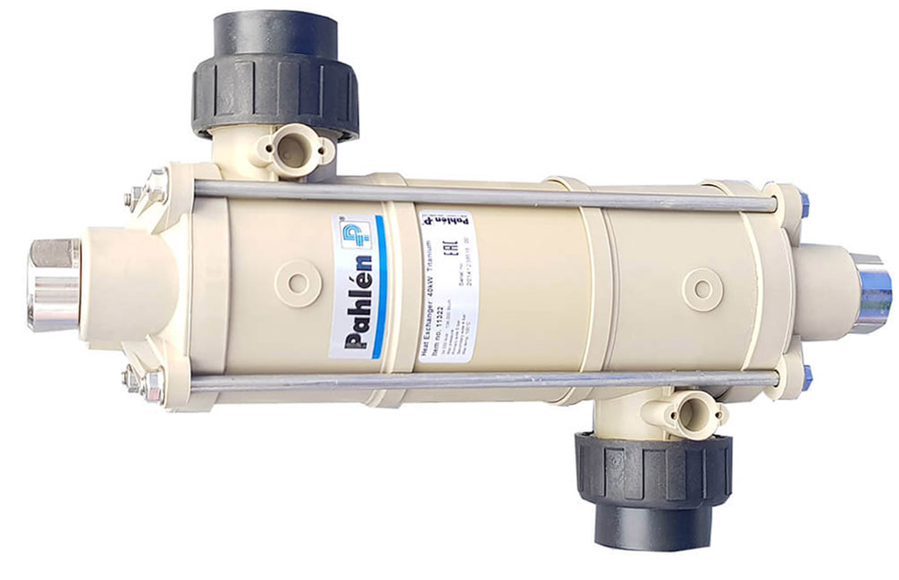 Теплообмінник Pahlen HTT40 кВт, титановий