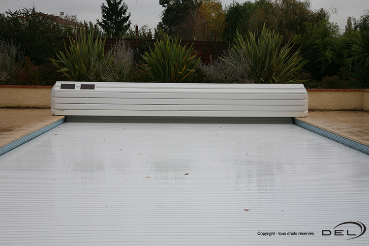 Покриття ролетне ROLLOVER (Рол Овер) max 7х14 м з захисним коробом для басейну 