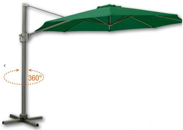 Парасоля Borneo 350 см зелена