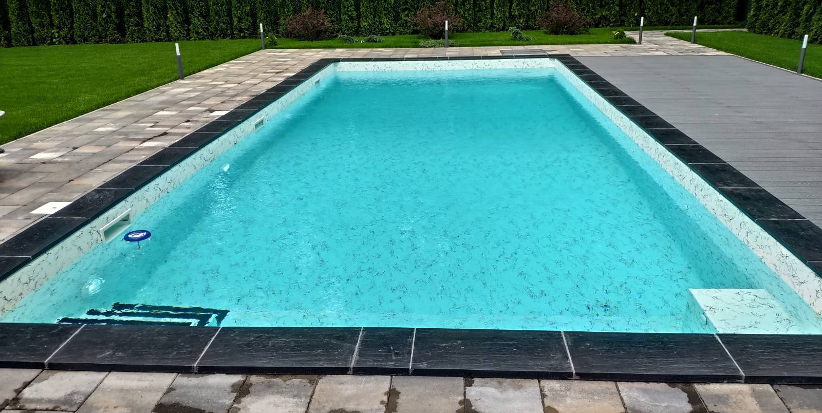 Камінь 33 бортовий 66х33х3,5 см, NOVASCHISTE, тон Anthracite