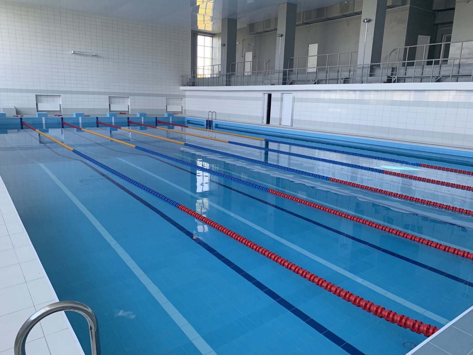 Доріжка для басейну, 25 м, трос- канат, Ø поплавців 100/150 мм