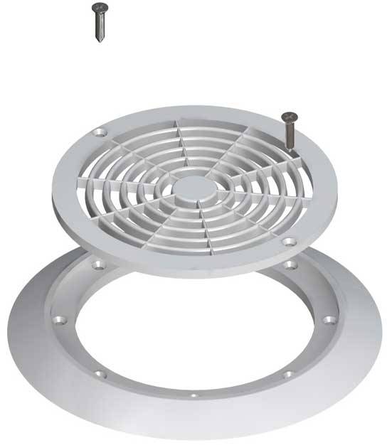 Кришка для круглого донного зливу PG