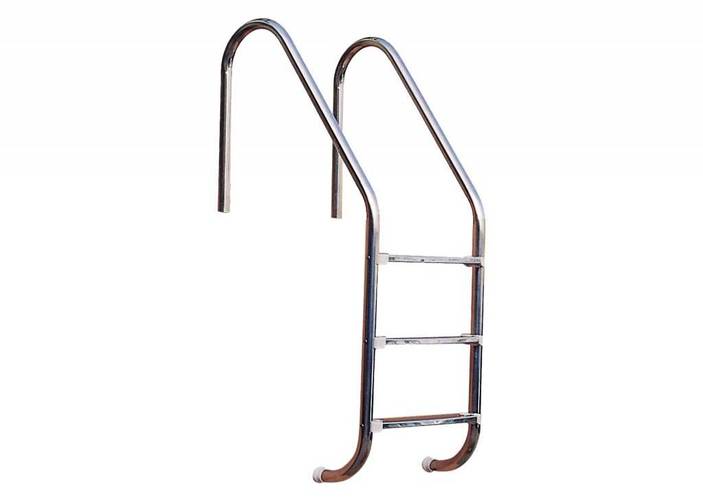 Сходи PG Standard, 4 сходинки, нерж. сталь 304, з гумовими накладками