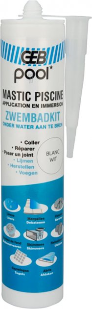 Клей-мастика POOL MASTIC PISCINE 290 мл GEB SAS