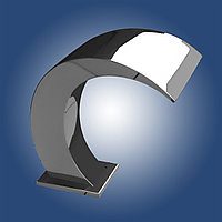 Водоспад Кобра полірований AISI 316 висота 900 мм