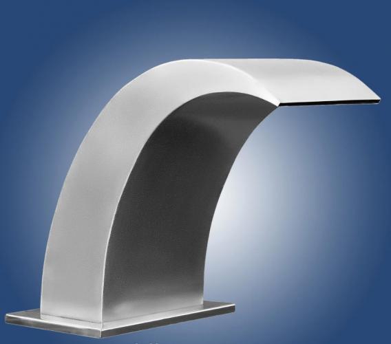 Водоспад Дельфін полірований AISI 316 висота 650 мм