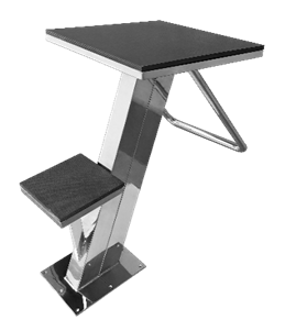 Стартова тумба 500х500х700, нерж.сталь AISI 304