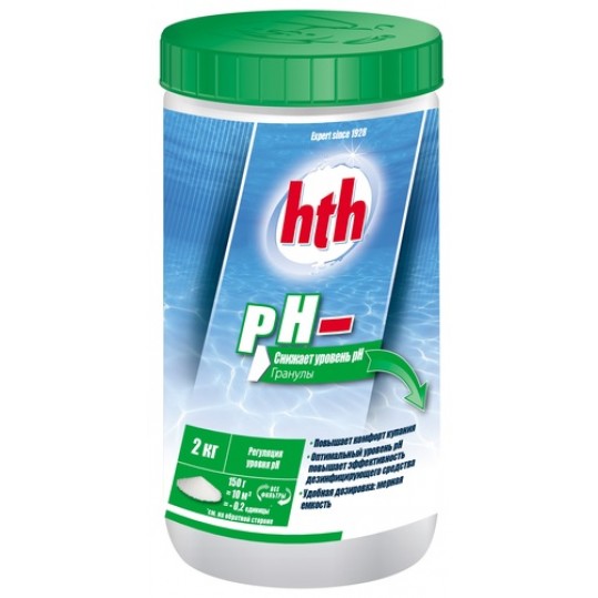 рн мінус hth pH гранули, 2 кг
