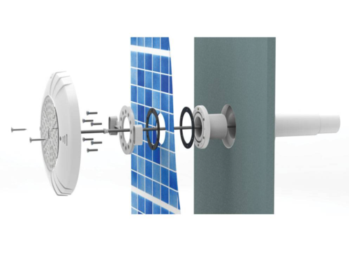 Монтажний комплект під лайнер для накладного прожектору