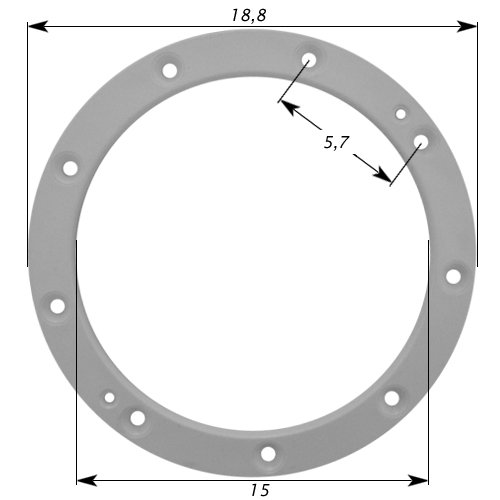 Фланець донного злива SuperLux