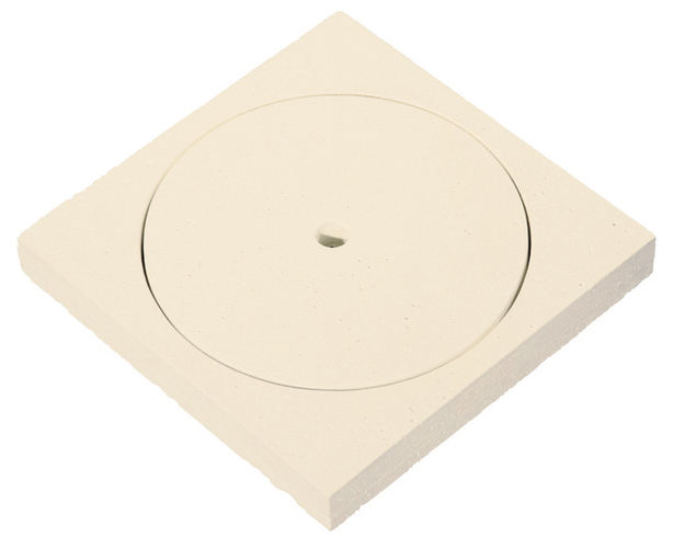 Кришка скіммера Pierra 26.5х26.5х3.5см, Rustique bulle, тон Rose Provence