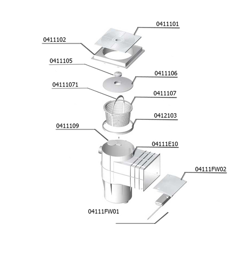 Корзина скіммера