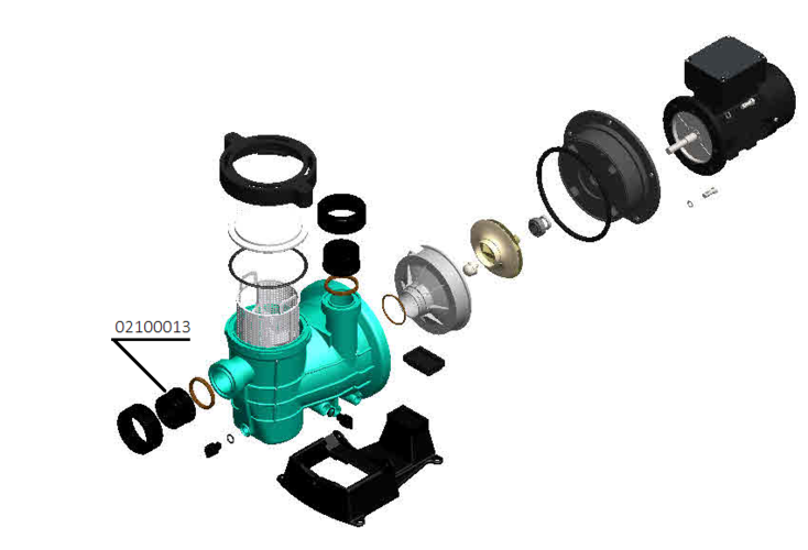 Патрубок насосу STREAMER 2010