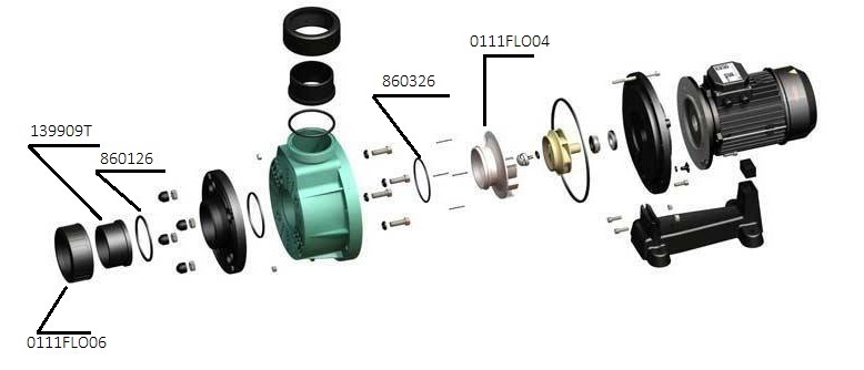 Ущільнююче кільце дифузору насосу FLOODER JET