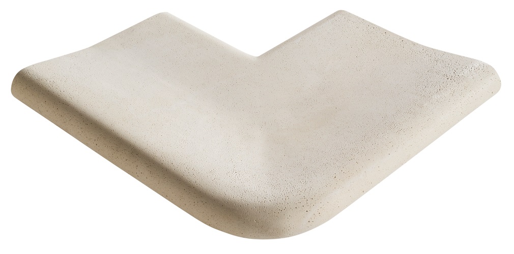 Камінь 32 кут зовнішній 90 гострий, Rustique bullee, тон Quercy