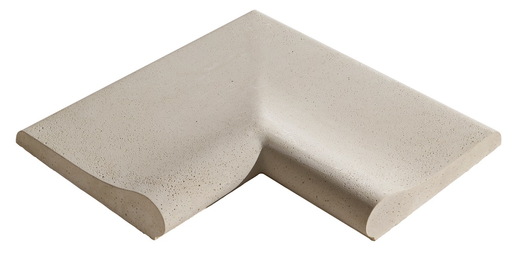 Камінь 32 кут внутрішній 90 Гострий, Rustique bullee, тон Pierre