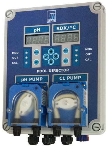 Станція дозування рН/Redox ECO Pool Director 3л/год 1 Bar Monoblock з перистальтичними насосами