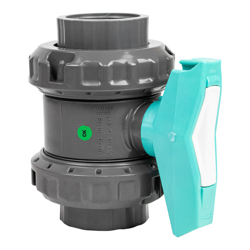 Кульковий кран 50 мм, (клейове з'єднання), PN16, Fitvalf