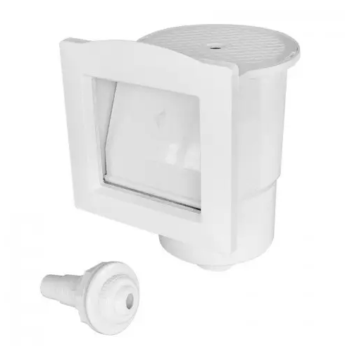 Скімер Azuro De Lux під лайнер з форсункою та круглою кришкою