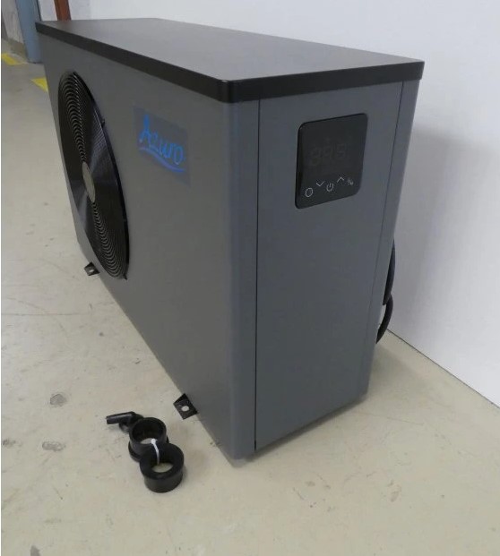 Тепловий насос інвертор 12 кВт (до 60 м3, WiFi) для басейнів, Azuro 