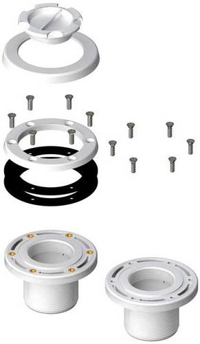 Форсунка пилососу під лайнер, латунні вставки, колір Антрацит